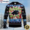 Black Grinch Atlanta Falcons Ugly Xmas Sweater With Festive Pattern