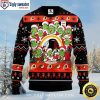 Washington Commanders Custom Name And Number Xmas Sweater