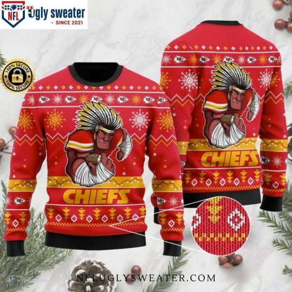 Kansas City Chiefs Ugly Christmas Sweater – Red Special Edition