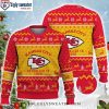 Kansas City Chiefs Ugly Christmas Sweater With Charlie Brown Peanuts Snoopy