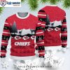 Kansas City Chiefs Red Spider Man Ugly Sweater Unique Gift For Fans