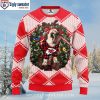 NFL Football Team Kansas City Chiefs Logo Symbol Ugly Christmas Sweater