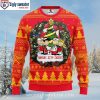 Kansas City Chiefs Logo Camo Realtree Hunting Ugly Christmas Sweater