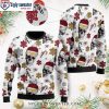 Kc Chiefs Ugly Christmas Sweater With Santa Skulls Design