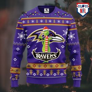 Baltimore Ravens Ugly Christmas Sweater