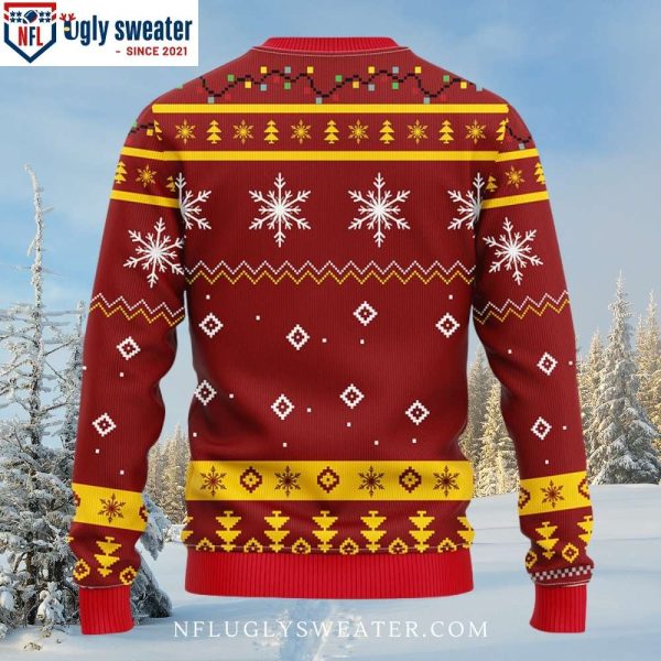 Spread Holiday Cheer With Kansas City Chiefs Funny Grinch Sweater