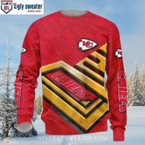 NFL Kc Chiefs Logo Pattern Xmas Sweater – Unique Gift For Fans