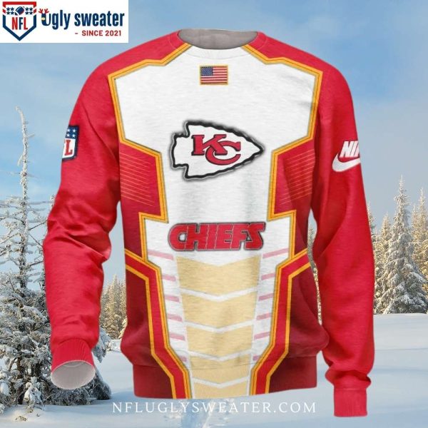 Ugly Sweater Kansas City Chiefs Edition – Perfect Christmas Gift