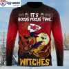 Gifts For Kc Chiefs Fans – Halloween Night Ugly Christmas Sweater