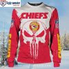 Kansas City Chiefs Logo Camo Realtree Hunting Ugly Christmas Sweater