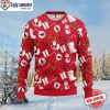 Arizona Cardinals Mickey And Friends Ugly Christmas Sweater