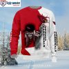 Tampa Bay Buccaneers Grinch Holding Logo Ornament Ugly Xmas Sweater