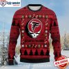 Festive Carolina Panthers Football Ugly Christmas Sweater