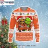 Denver Broncos Christmas Sweater – Edgy Skull Design For Fans