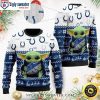 Houston Texans Tribal Pattern Personalized Ugly Christmas Sweater