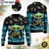 Classic Logo And Trees Jacksonville Jaguars Ugly Christmas Sweater