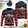 Star Wars And Jets Ugly Xmas Sweater – Epic Galactic Holiday Style