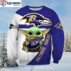 Baltimore Ravens Christmas Sweater – Adorable Cute Dwarfs Design