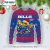 Buffalo Bills Gifts For Him Ugly Christmas Sweater With Mascot