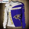 Baltimore Ravens Christmas Sweater With Flag Pattern And Pride