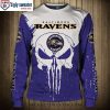 Baltimore Ravens Logo Centerpiece Ugly Xmas Sweater Unique Gift For Fans