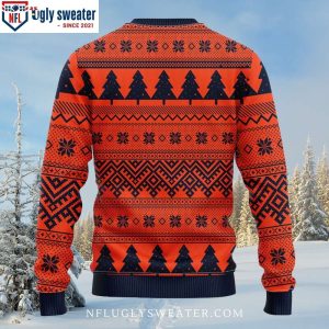 Bears Ugly Sweater Logo Print With NFL Chicago Bears Minion 2