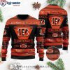 Bengals Christmas Cool Reindeer – Logo Print Ugly Sweater