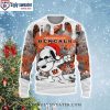 Bengals Holiday Festivities – Ugly Christmas Sweater With Christmas Tree Design