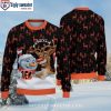 Bengals Peanuts Dabbing Ugly Christmas Sweater – Logo Print Fun