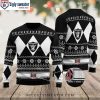 Baby Yoda Hugging The Logo Oakland Raiders Ugly Sweater – Perfect for Fans