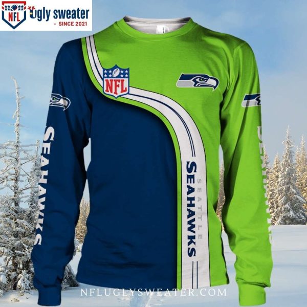 Bring the Game To Christmas – Seattle Seahawks Ugly Sweater