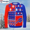 Funny Simpson Buffalo Bills Christmas Sweater