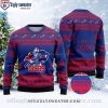 Buffalo Bills Logo – Festive Wreath And Lights – Ugly Bills Sweater