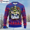 Buffalo Bills Super Bowl LVII Champions 2023 Ugly Christmas Sweater – Stefon Diggs Edition