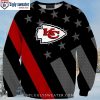 Cheer Your Team With Kc Chiefs Grim Reaper Ugly Christmas Sweater