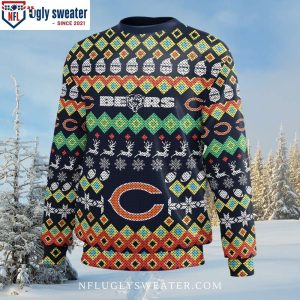 Celebrate The Holidays With Chicago Bears Ugly Sweater