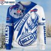 Celebrate With Buffalo Bills Ugly Sweater – Featuring Football Helmets