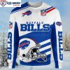 Cool Skull With Buffalo Bills Logo – Personalized Ugly Bills Sweater