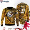 Cute Winnie The Pooh Bear NFL Pittsburgh Steelers Ugly Christmas Sweater