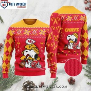 Charlie Brown Theme Kc Chiefs Ugly Sweater – Unique Gift For Fans