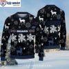 Chicago Bears Ugly Christmas Sweater – Logo Print Edition