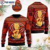 Chicago Bears Ugly Christmas Sweater – Logo Print Edition