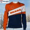 Chicago Bears Ugly Christmas Sweater – Festive Winnie The Pooh Design