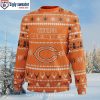 Chicago Bears Ugly Sweater For Him – Logo Print Design