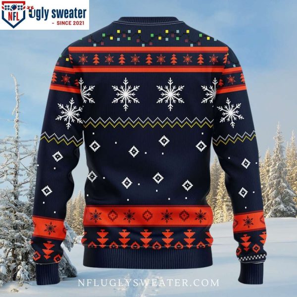 Chicago Bears Xmas Sweater – Funny Grinch Festive Design With Logo Print