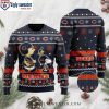 Chicago Bears Xmas Sweater – Funny Grinch Festive Design With Logo Print