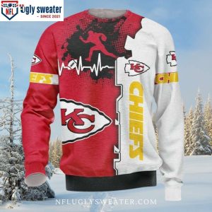 Chiefs Kingdom Christmas Delight – Red And White Ugly Sweater