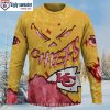 Embrace The Holiday Spirit – Kansas City Chiefs And The Grinch Sweater