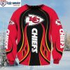 Chiefs Kingdom Festivities – Kansas City Chiefs Logo Print Ugly Christmas Sweater