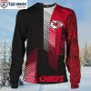 Christmas Gifts For Kc Chiefs Fans – Fire Skull Ugly Sweater